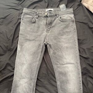 Gray Denim Jeans